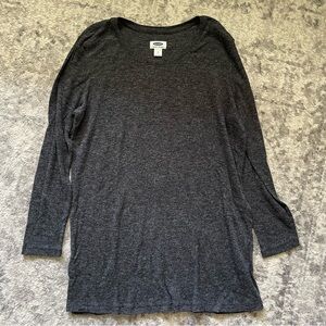 Maternity Dark Gray Long Sleeve Top